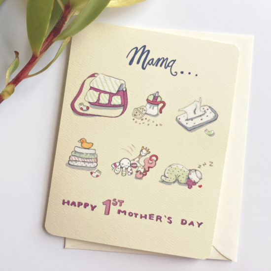 First Mothers Day Greeting Hmacdo Paper Co